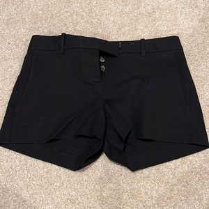 Theory size 2 black shorts
